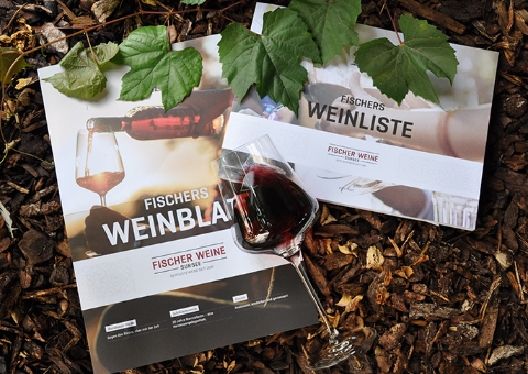 Fischers WEINBLATT und WEINLISTE sind da