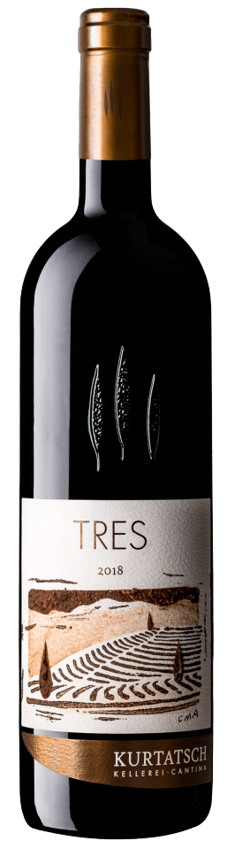 Tres Merlot Cabernet Riserva 2018 Kellerei Kurtatsch, Kurtatsch