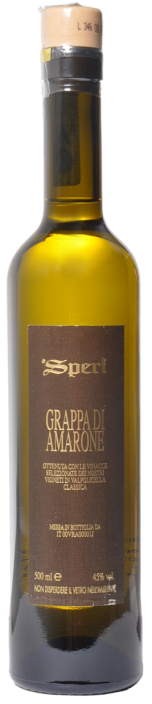 Grappa di Amarone Speri Viticoltori, Pedemonte