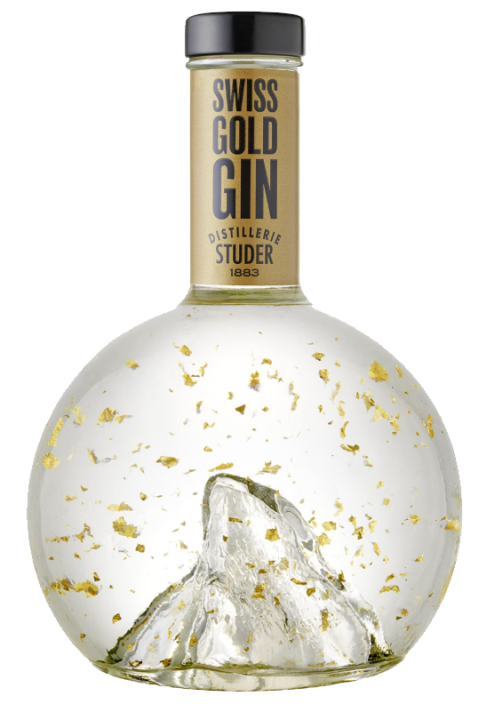 Gin Swiss Gold 24 Karat Distillery Studer & Co, Escholzmatt