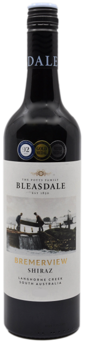 Bremerview Shiraz 2020 Bleasdale Winery, Langhorne Creek