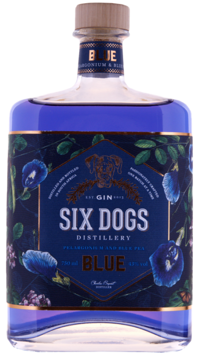 Gin Six Dogs Blue Six Dogs Distillery, Karoo