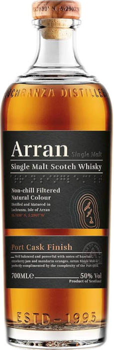 Whisky The Arran Port Finish Isle of Arran Distillers, Lochranza