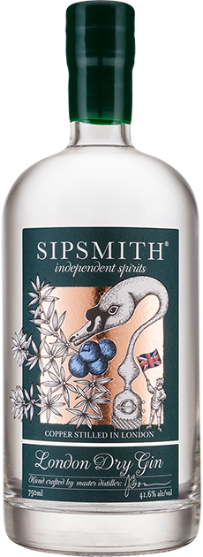 Gin London Dry Sipsmith Distillery, London