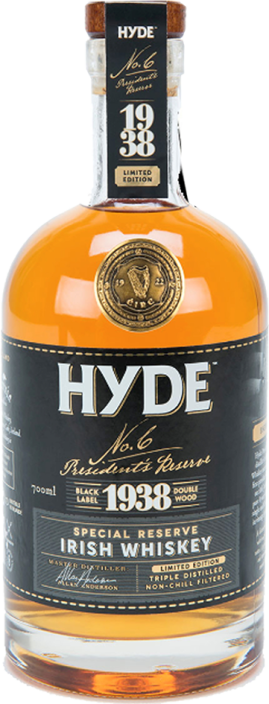 Whiskey Hyde No. 6, 1938 Irish Hyde, County Cork