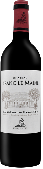 Château Franc Le Maine 2016 Vignobles Bardet, Vignonet