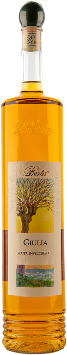 Grappa di Chardonnay Giulia, Distilleria Berta, Mombaruzzo