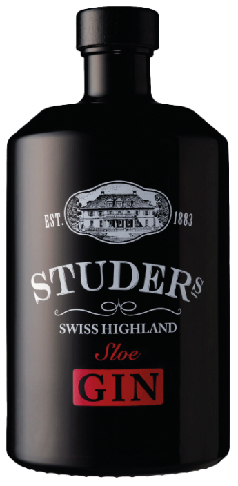 Gin Swiss Highland Sloe Distillery Studer & Co, Escholzmatt