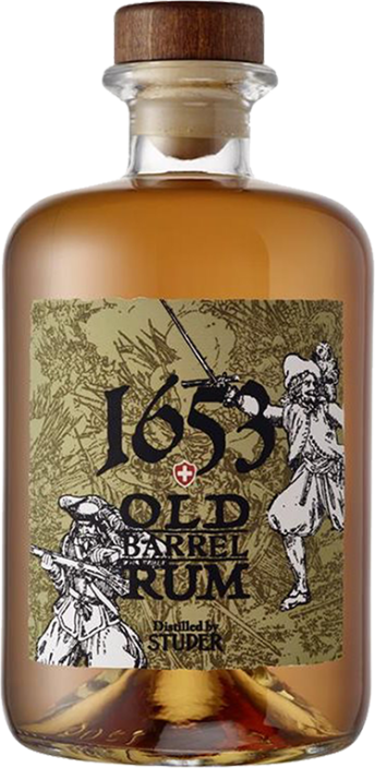 Rum 1653 Old Barrel Distillery Studer & Co, Escholzmatt